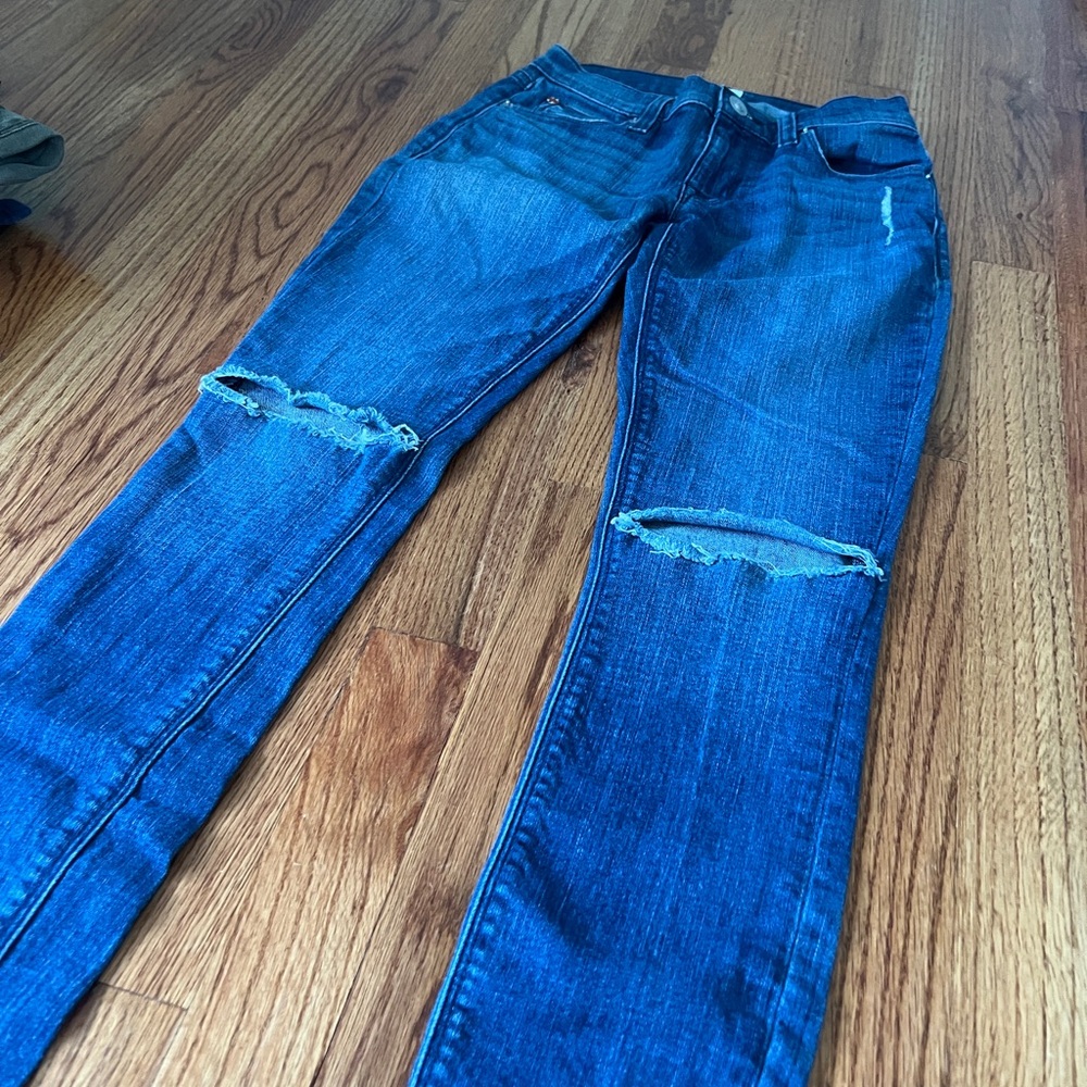 Hudson Jeans Women's Dark Blue High Rise Jeans